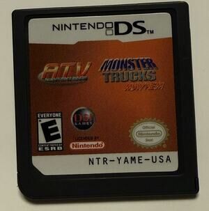 ATV THUNDER RIDGE RIDERS/MONSTER TRUCKS MAYHEM NINTENDO DS GAME 3DS 2DS LITE DSI
